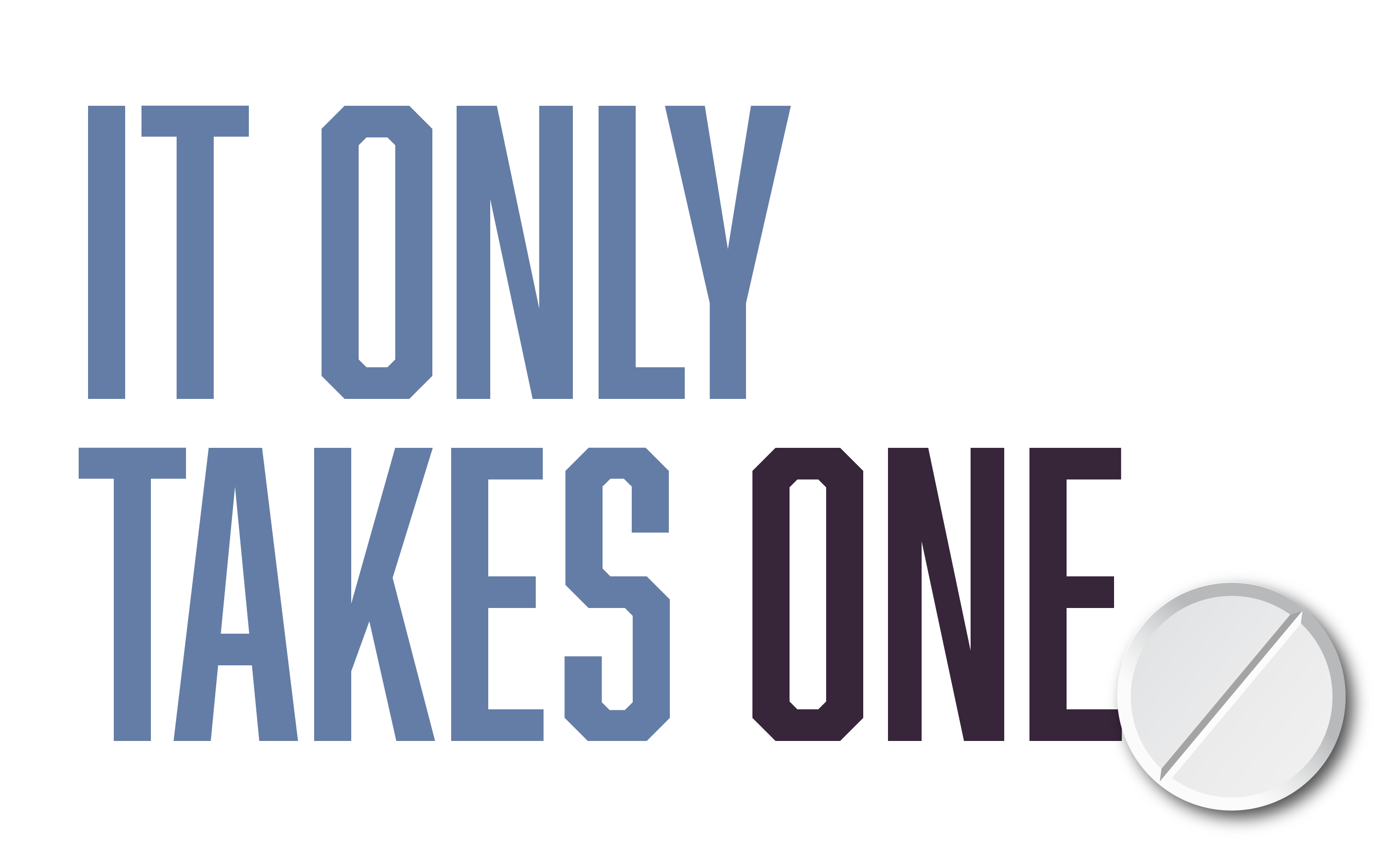 알약이 있는 로고